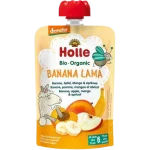 HOLLE Bio Organic Mus owocowy banan, jabłko, mango i morela