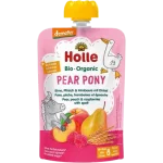 HOLLE Bio Organic Mus owocowy gruszka, brzoskwinia i malina z orkiszem