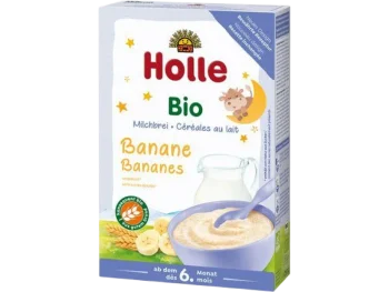 Zdjęcie produktu HOLLE Ekologiczna Kaszka mleczna pszenno-bananowa, proszek