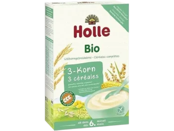 Zdjęcie produktu HOLLE Kaszka pełnoziarnista Bio 3 zboża, proszek