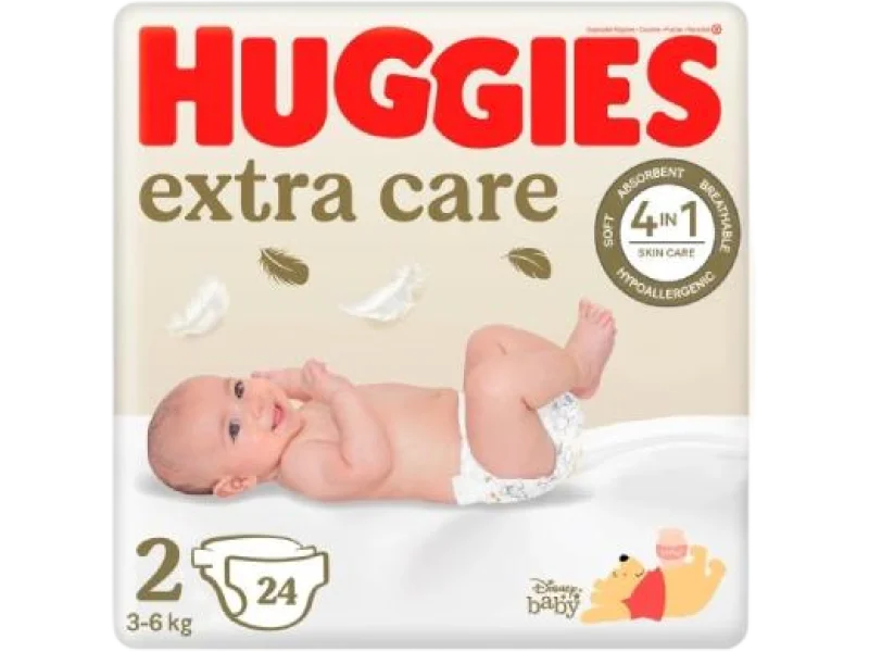 HUGGIES Extra Care Pieluchy