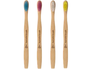 Zdjęcie produktu HUMBLE BRUSH Kids Bambusowa szczoteczka do zębów dla dzieci MIX, sprzęt medyczny