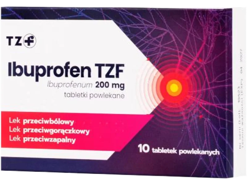 Ibuprofen TZF, tabletki, 200 mg