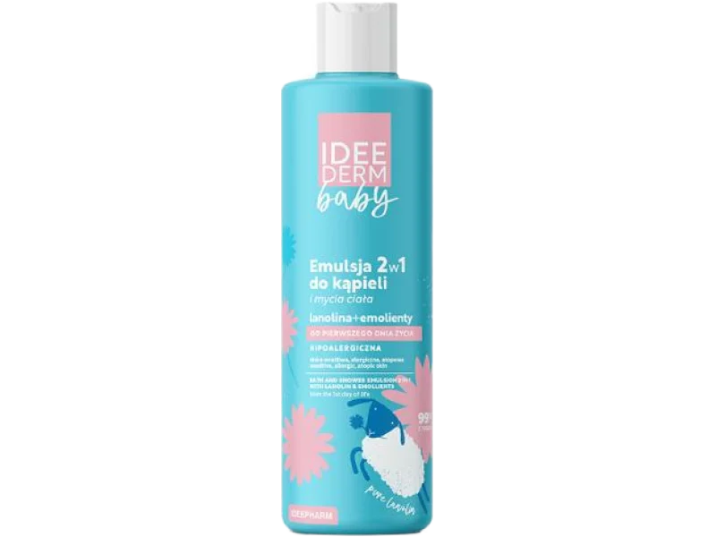 IDEE DERM Baby Emulsja 2w1 do kąpieli i mycia ciała