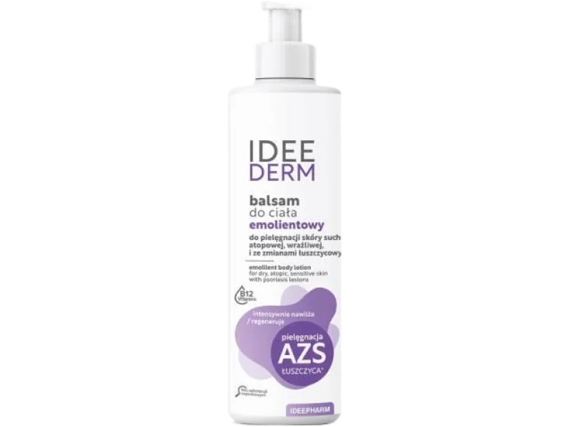 IDEE DERM Emolientowy balsam do skóry ze zmianami łuszczycowymi i AZS
