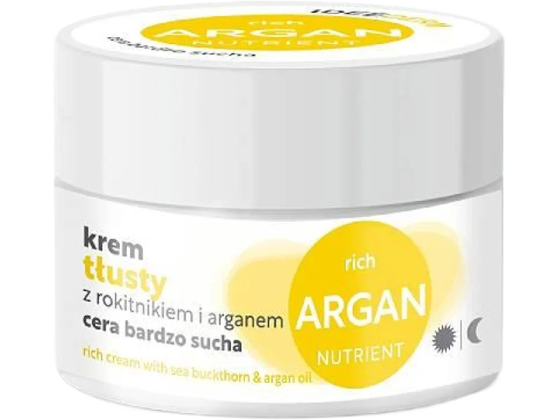 IDEE DERM Krem tłusty z rokitnikiem i olejem arganowym