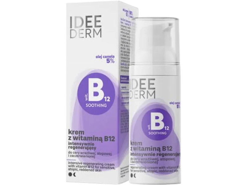 IDEE DERM Krem z witaminą B12 intensywnie regenerujący