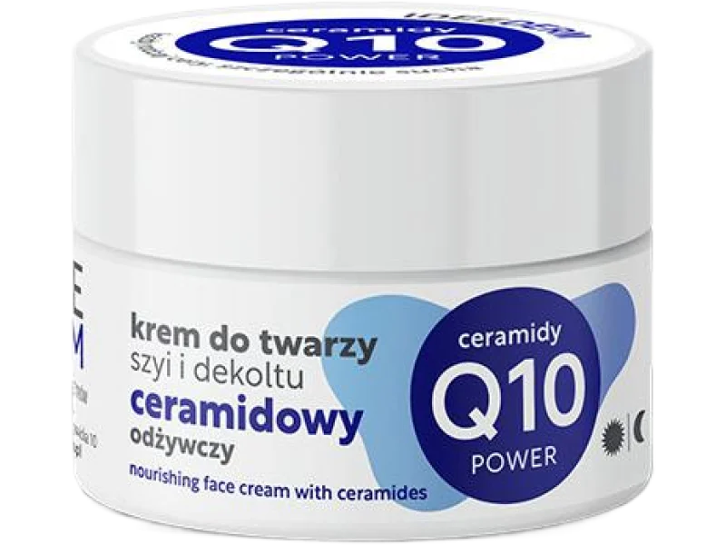 IDEE DERM Odżywczy krem do twarzy, szyi i dekoltu ceramidowy