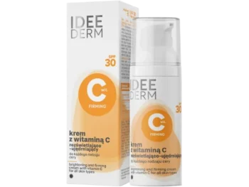 Zdjęcie produktu IDEE DERM Rozświetlająco-ujędrniający krem z witaminą C SPF 30