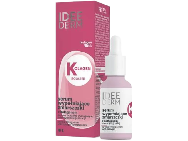 Idee Derm Serum wypełniające zmarszczki z kolagenem 15% do cery dojrzałej