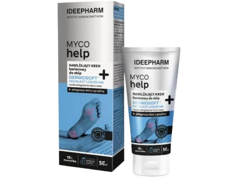 Ideepharm Myco Help Nawilżający krem barierowy do stóp