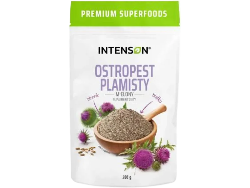 Intenson Ostropest Plamisty mielony, proszek