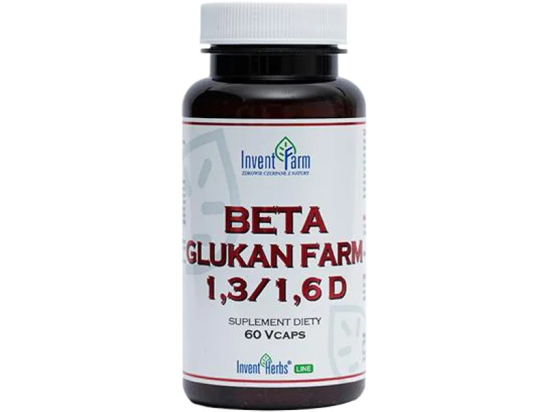 Invent Farm Beta Glukan Farm 1,3/1,6 D, kapsułki, 300 mg