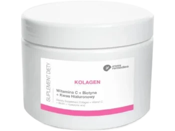 INVEX REMEDIES Kolagen + Witamina C + Biotyna + Kwas Hialuronowy, proszek