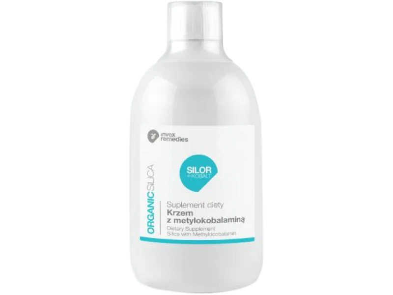 Invex Remedies Silor+Kobalt Krzem z metylokobalaminą, płyn