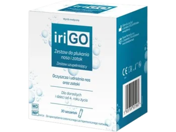 Zdjęcie produktu IriGO Zestaw do płukania nosa i zatok – zestaw uzupełniający, saszetki