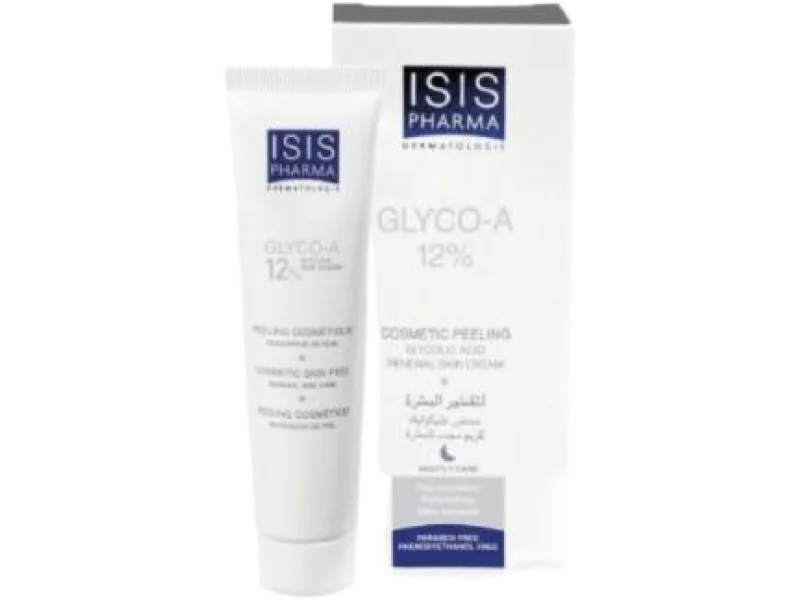 ISISPHARMA GLYCO-A Medium Peeling Krem na noc z kwasem glikolowym, 12%