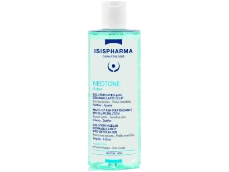 Isispharma Neotone Aqua Płyn micelarny do demakijażu skóry wrażliwej skłonnej do przebarwień