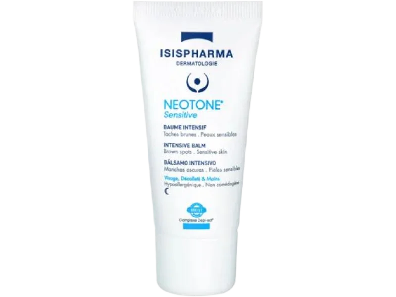 ISISPHARMA NEOTONE SENSITIVE Balsam do twarzy likwidujący przebarwienia skóry na noc