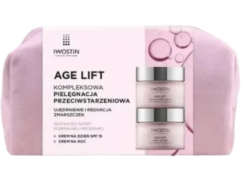Zdjęcie produktu IWOSTIN Age Lift Zestaw kosmetyków do skóry normalnej i mieszanej Krem na dzień SPF 15 + Krem na noc