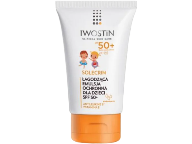 IWOSTIN SOLECRIN Emulsja do opalania dla dzieci SPF50+