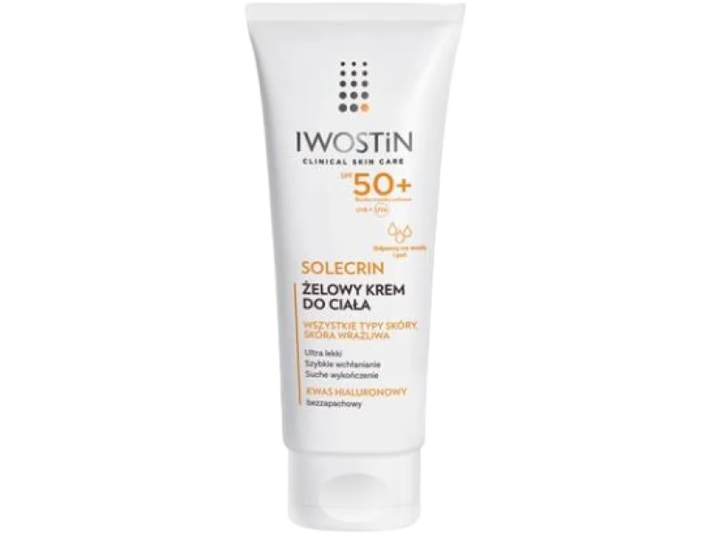 IWOSTIN SOLECRIN Żelowy krem do ciała SPF50+