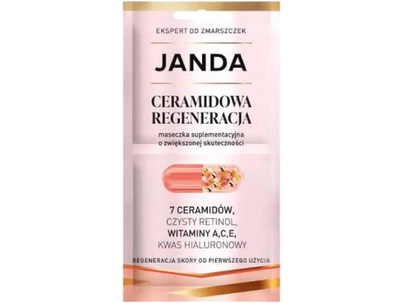 JANDA Ceramidowa Regeneracja Maseczka suplementacyjna, maska