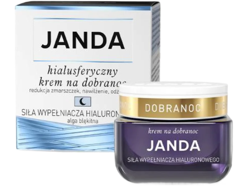 JANDA Hialusferyczny krem na dobranoc