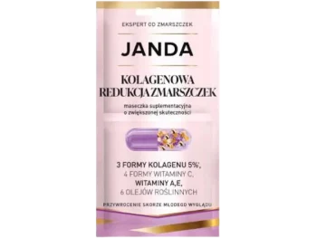 Zdjęcie produktu JANDA Kolagenowa Redukcja Zmarszczek Maseczka suplementacyjna, maska