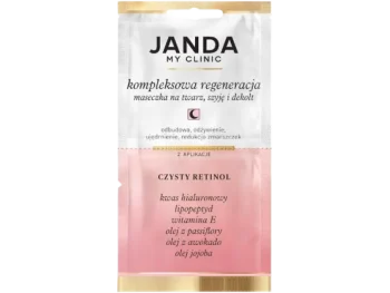 Zdjęcie produktu JANDA My Clinic Kompleksowa regeneracja Maseczka na twarz, szyję i dekolt, Czysty Retinol, maska