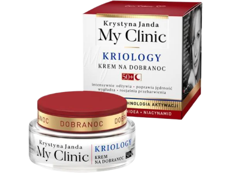 JANDA My Clinic KRIOLOGY krem na dobranoc 50+