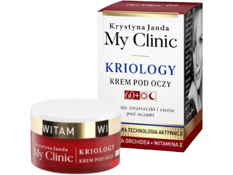 JANDA My Clinic KRIOLOGY Krem pod oczy 60+