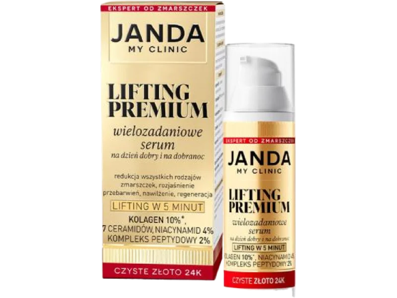 JANDA My Clinic Lifting Premium Wielozadaniowe serum na dzień dobry i na dobranoc