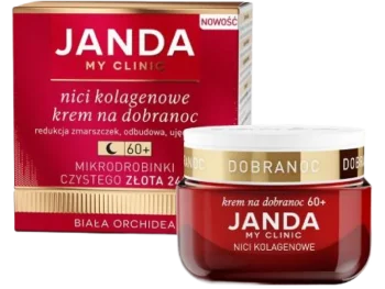 Zdjęcie produktu JANDA Nici kolagenowe Krem do twarzy na dobranoc 60+