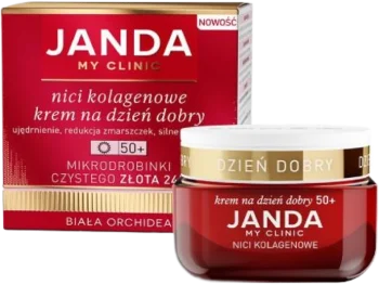 Zdjęcie produktu JANDA Nici kolagenowe krem do twarzy na dzień dobry 50+