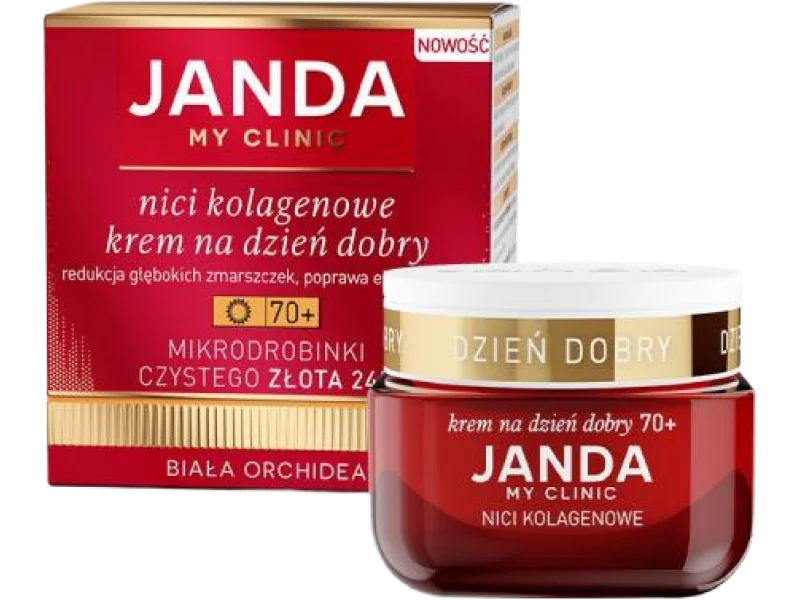 JANDA Nici kolagenowe krem do twarzy na dzień dobry 70+