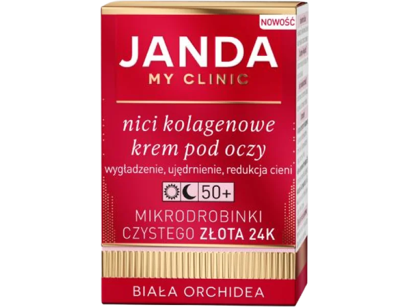 JANDA Nici kolagenowe Krem pod oczy 50+