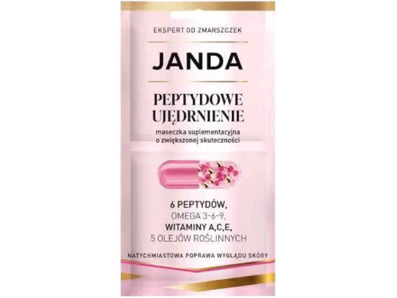 JANDA Peptydowe Ujędrnienie Maseczka suplementacyjna, maska