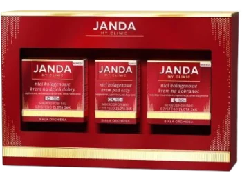 Zdjęcie produktu JANDA Zestaw My Clinic Nici Kolagenowe 50+, krem