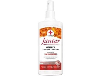 Zdjęcie produktu JANTAR MEDICA Mgiełka z wyciągiem z bursztynu do włosów zniszczonych