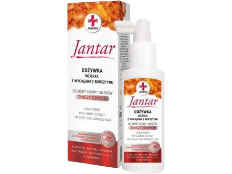 JANTAR MEDICA Odżywka do włosów bursztyn z atomizerem, spray