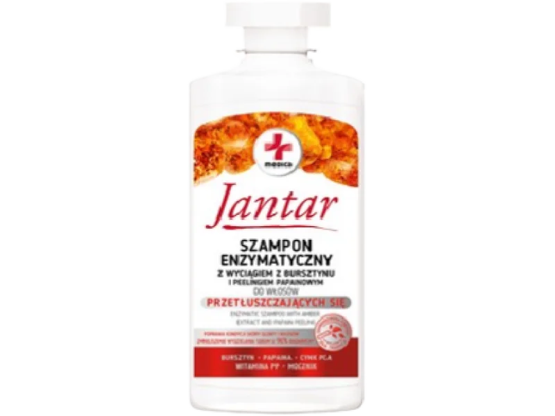 JANTAR MEDICA Szampon enzymatyczny wyciąg z bursztynu
