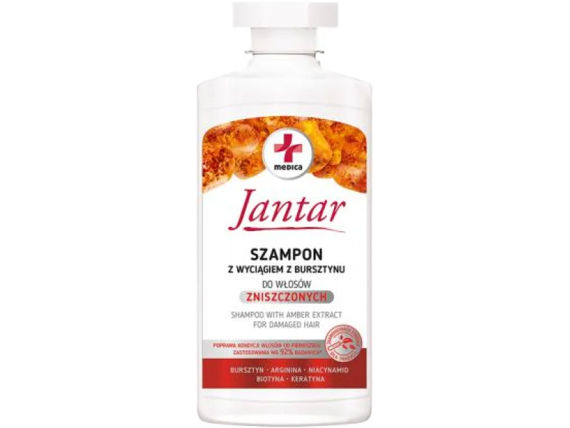 JANTAR MEDICA Szampon z wyciągiem z bursztynu