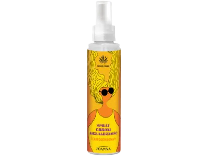 JOANNA Niezłe Ziółko Spray termoochronny do włosów