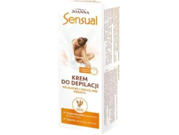 Zdjęcie produktu JOANNA SENSUAL Krem do depilacji miejsc wrażliwych MLECZKO OWSIANE