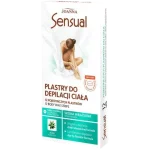 JOANNA SENSUAL Plastry do depilacji ciała skóra wrażliwa ALOES, plaster