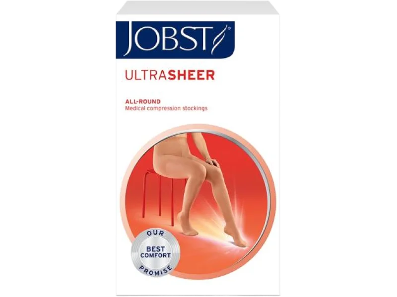 JOBST ULTRASHEER rajstopy uciskowe CCL1 czarny