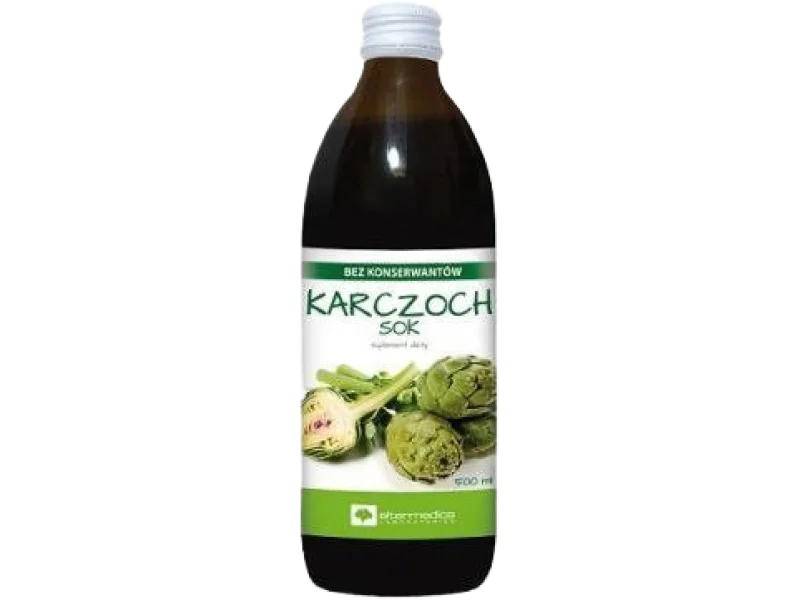 Karczoch sok, płyn