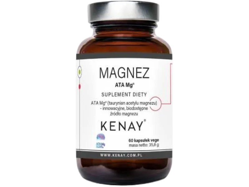 KENAY Magnez ATA Mg, kapsułki, 70 mg