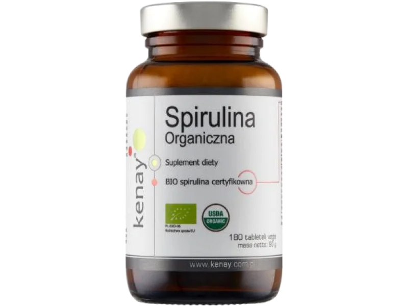 KENAY Organiczna Spirulina, tabletki, 500 mg
